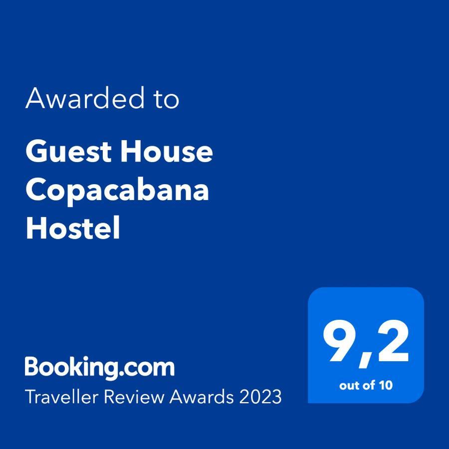 Guest House Copacabana Hostel Рио-де-Жанейро Экстерьер фото
